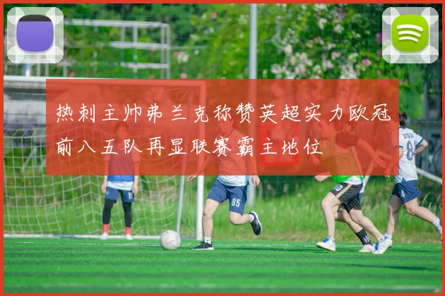 热刺主帅弗兰克称赞英超实力欧冠前八五队再显联赛霸主地位